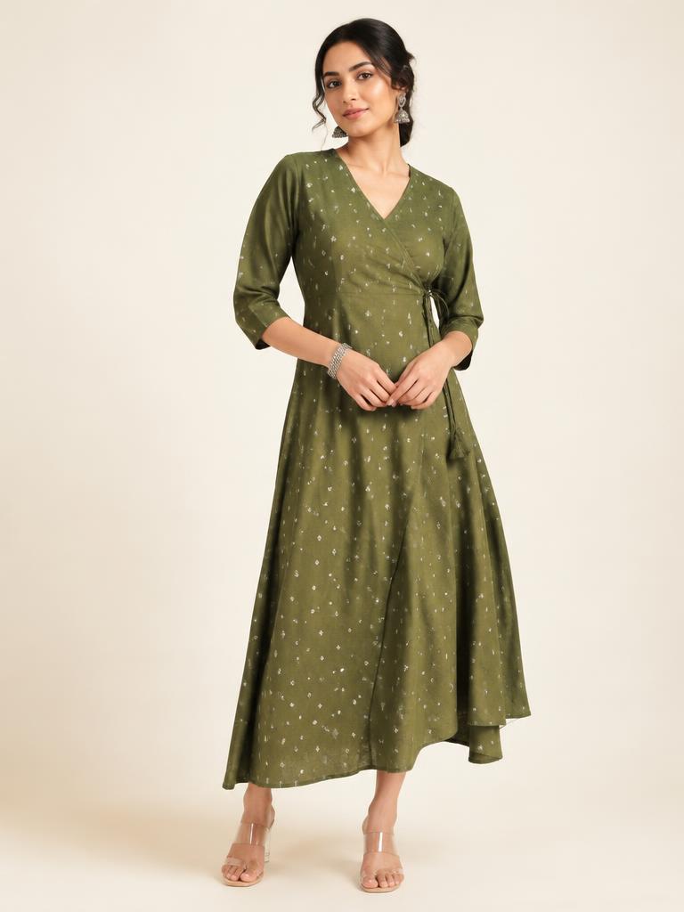 The olive wrap — AI-generated design concept