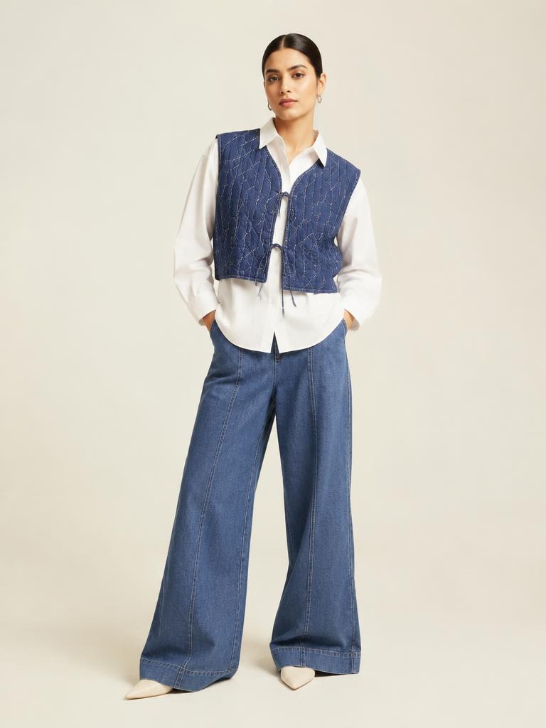 The quilted vest — AI-generated design concept