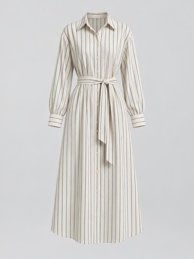The stripe dress — AI-generated design concept